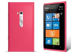 Nokia Lumia 900 4g Windows GSM Unlocked Phone, Pink