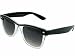 G&G Neon Tetra Wayfarer Sunglasses Clear Frame Grey Gradient