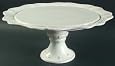 Juliska Ceramics Berry & Thread-Whitewash Cake Stand/Pedestal-16" D