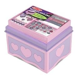 MELISSA & DOUG DECORATE YOUR OWN JEWELRY BOX