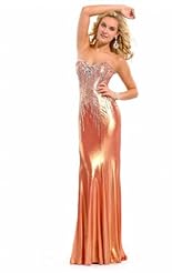 Beaded Lace Crystal Applique Crystals Chiffon/Taffeta/Tulle Bandage Dress/Evening Dress 