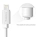Lumsing Lightning to USB Cable Apple Certified Sync and Charging Cord(3.3 Feet/1M) with Ultra Compact Connector Head for iPhone, iPod and iPad(White)
