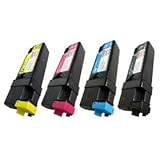 4 Toner Cartridge set to replace Xerox 106R01281, 106R01278, 106R01279, 106R01280