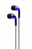 iHome iB15U Noise Isolating Earphones with Volume Control and Pouch (Purple)