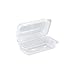 Inline Plastics SLP35 Surelock Clear Hinged Loaf-Cake Container 8.8 Inch x 5.3 Inch x 3.3 Inch High - Pack of 10