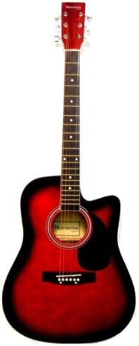 41" Acoustic Cutaway Guitar in Red