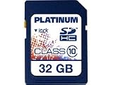 Platinum Class 10 Secure Digital (SDHC) 32GB Speicherkarte