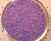 Decorette Sprinkles Jimmies Cake Cupcake Cookie Decorations Lavender 4 Ounces