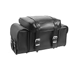 Auburn Leather 30-8258-B Premium Vinyl Pac Mate Luggage Rack/Sissy Bar System Plain