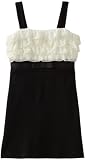 Paperdoll Girls 7-16 Ponte Ruffle Dress