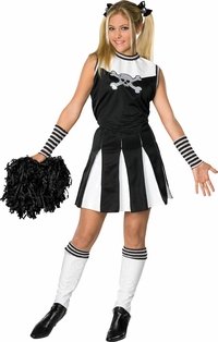 Childs Bad Spirit Cheerleader Costume Small Childs Bad Spirit Cheerleader Costume Small