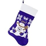 Baltimore Ravens Snowman Knit Stocking