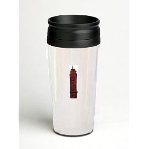 16 oz. Double Wall Insulated Tumbler with English clock - Paper Insert by SHOPZEUS