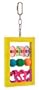 Jungle Talk Slide 'N Spin Bird Toy, Large, Color:Assorted