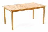 Belardo 253618 Tisch 150 x 90 cm Rivula, Teak FSC MS