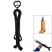 Home Family Plastic Black Boots Shoes Shelf Rack Stand
