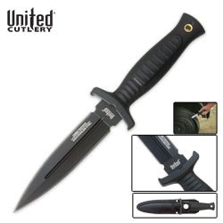 united cutlery uc2698 combat commander boot knife black boot clip sheath cheap price