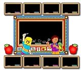 Chalkboard and Apples | Bulletin Board Sets by Carson-Dellosa