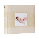 Baby Fotoalbum EVA BORN "Sweet Dreams" BEIGE - Einsteckalbum von HENZO - Babyfotoalbum zur Geburt oder Taufe - Babyalbum für 200 Fotos (10 x 15 cm) -