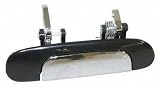 02-03 MAZDA PROTEGE5 REAR DOOR HANDLE RH (PASSENGER SIDE), Outer, Chrome (2002 02 2003 03) M491313 B25D72410B*