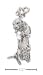 Sterling Silver Sea Otter With Opal Charm