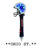 Pack of 2 NCAA Ohio State Buckeyes Light-Up Mirrored Football Helmet Office Pens