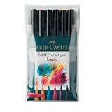 Faber Castell PITT Artist Brush Pen Set- Primary Colors