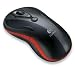 Video Games : Logitech MediaPlay Cordless Mouse- Red