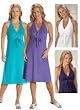 Terry Halter Dress - Solid Women's Sizes