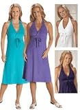 Terry Halter Dress - Solid Women's Sizes