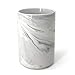 LUANT Ceramic Bathroom Countertop Organizer Stand Tumbler Cup for Toothbrush, Toothpaste, Pens, Makeup Brushes Holder