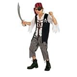 Captain Skully Costume: Boy's Size 4-6