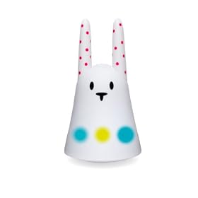 NABAZTAG Pair of ears red pin dot for Communicating bunny Nabaztag, Nabaztag/tag Communicating Rabbit