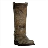 Code West CW5377 Lady Aged 12 Harness Strap Boot in Tan Size: 9