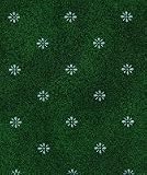 Vinyl Classic Series Tablecloth, Aster Pattern, 52 in x 52 in Forest Green
