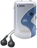 JWIN JXM4 AM/FM Mini Radio with Headphones