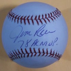 Jim Rice Autographed/Hand Signed MLB Baseball Boston Red Sox w/78 AL MVP inscription