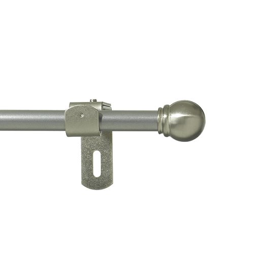 Nickel Ball Drapery Rod - 48-88