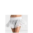 Mini Petticoat Crinoline Tutu with Ruffle Lace