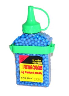 Airsoft 6mm BBs (0.12g) with feeder