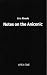 Notes on the Aniconic: Pt.2: The Foundations of Psychology in Ontology: Pt.2