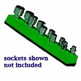 1/4 in. Drive Universal Magnetic Green Socket Holder 5-14mm