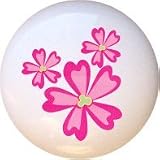 Disney Princess Pink Flowers Drawer Pull Knob