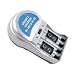 Tenergy T-3969A1 Plug-in Type Speedy Rechargeable Battery Charger for AA, AAA, 9V Batteries
