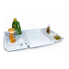 Buy Cabinet Caddy, Under Sink organizer (White) (16 H x 20 W x 2.75 D) by Dial
