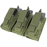 Condor Triple Kangaroo Mag Pouch Olive Drab