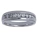 1/2 Carat Diamond Platinum 950 Men's Wedding Ring