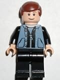 LEGO SPIDERMAN MINI-FIGURE - PETER PARKER BLACK OUTFIT