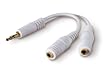 Belkin Speaker and Headphones Splitter - White