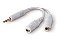 Belkin Speaker and Headphones Splitter - White